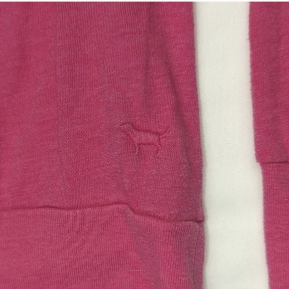 Bundle of 2🩷PINK By Victoria's Secret Black Tee "Love Pink" & PINK Long Sleeve - Picture 5 of 6